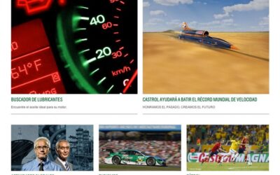 Castrol renueva su web