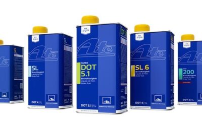 Repuestos Doral ofrece la alta calidad y experiencia de ATE en su gama de líquidos de freno.